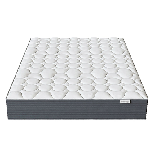 Matelas ressorts ensachés 160x200 Spring Plus Hbedding - Mousse à mémoire de forme et ressorts ensachés