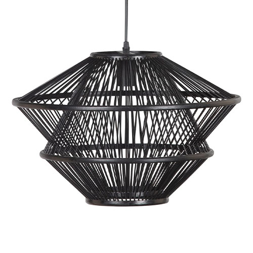 Suspension en bambou noir - Collection Bamboo - BePureHome