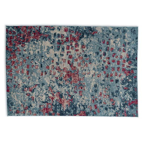 Tapis vintage Bleu 200x290cm - Collection Rhys