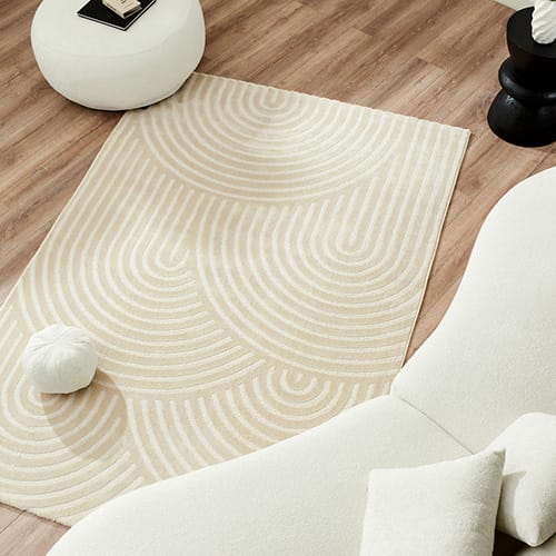 Tapis relief Beige 160x230 - Martina