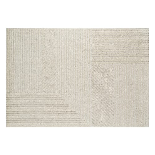 Tapis relief crème 200x290 - Sienna