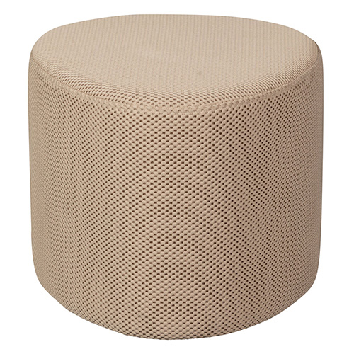 Pouf en mesh beige - Puuk