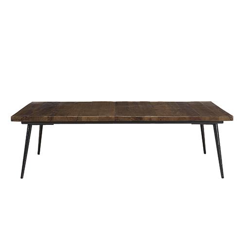 Table basse rectangulaire 135cm en bois recyclé - Kiara