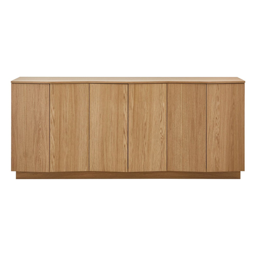 Buffet 6 portes en bois FSC 200 cm - Zuma