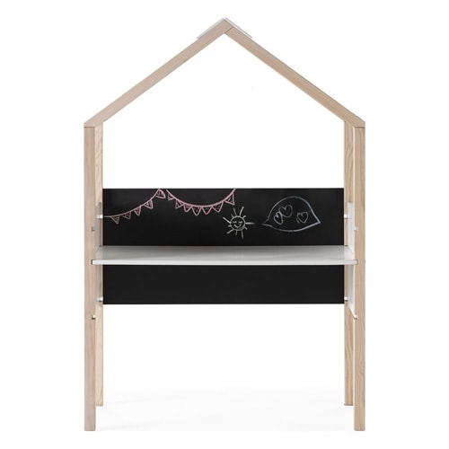 Bureau cabane pour enfant en bois 100 cm - Silia