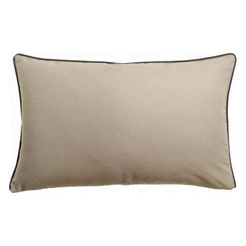 Coussin d'extérieur beige galet 40 x 55 cm - Alga