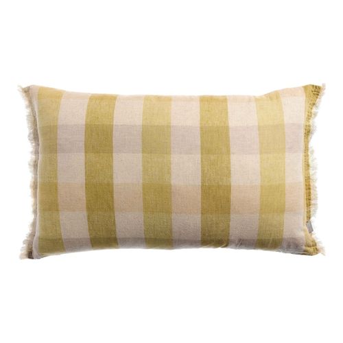 Coussin à imprimé bronze 40 x 65 cm - Kate