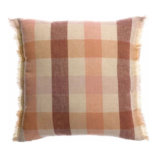 Coussin à imprimé terracotta 45 x 45 cm - Kate