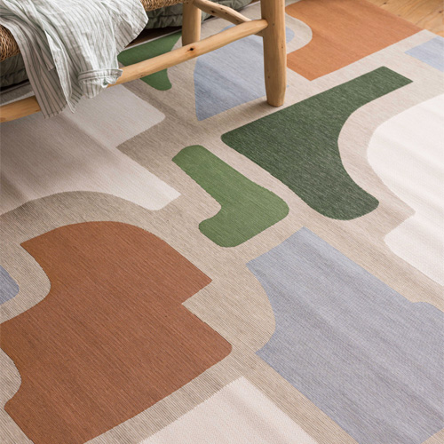 Tapis d'extérieur Multicore 67 x 200 cm - Kairi