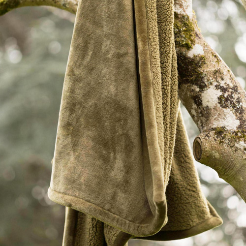 Jeté de lit Bronze 220 x 240 cm - Michka