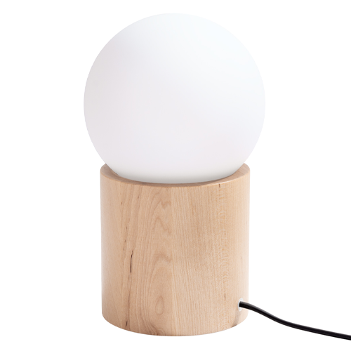 Lampe à poser en bois naturel - Boomo