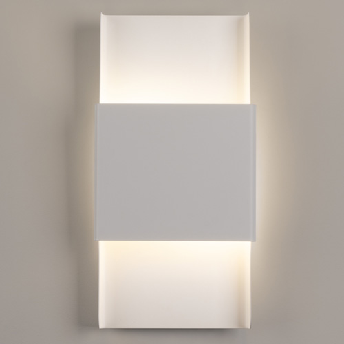 Applique en métal blanc 40 cm - Durlin