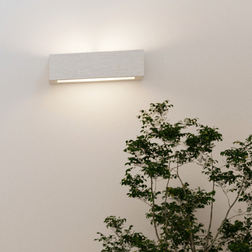 Applique en céramique blanche 32,5 cm - Vega