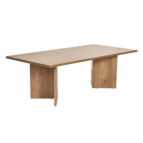 Table basse rectangulaire effet Chêne foncé 119 cm - Taona