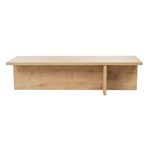 Table basse rectangulaire effet Chêne 120 cm - Arden