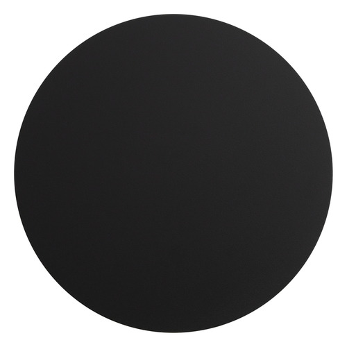 Applique murale ronde noire LED 3000K - Borgen