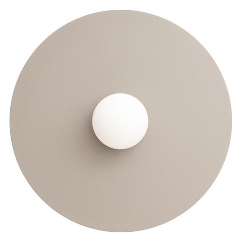 Applique murale en métal 50 cm en métal taupe - Ake