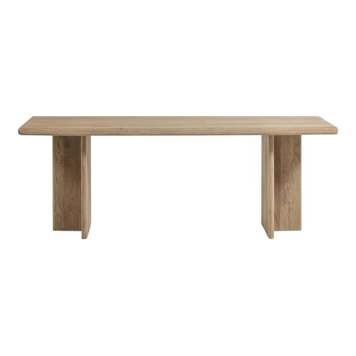 Table à manger rectangulaire en bois de manguier clair 180 cm - Ato