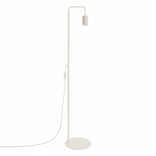 Lampadaire en aluminium beige 160 cm - Karbon