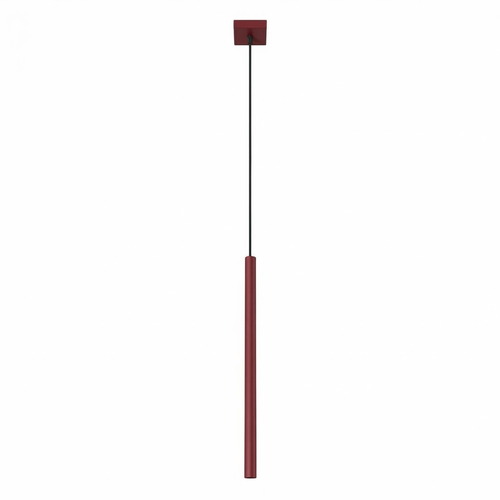 Suspension en métal bordeaux - Pastelo