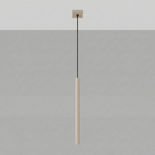 Suspension en métal taupe - Pastelo