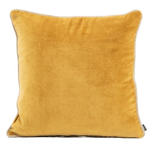Housse de coussin en velours chamois 45 x 45 cm - New Delhi