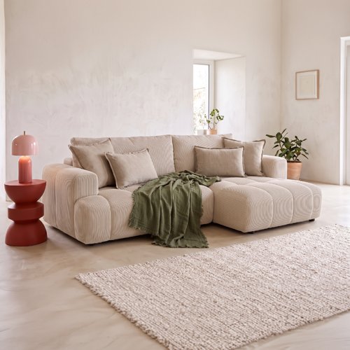 Plaid en coton lavé kaki 130 x 180 cm - Vanly