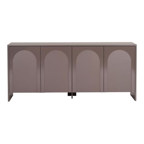 Buffet 4 portes taupe 180 cm - Tiva