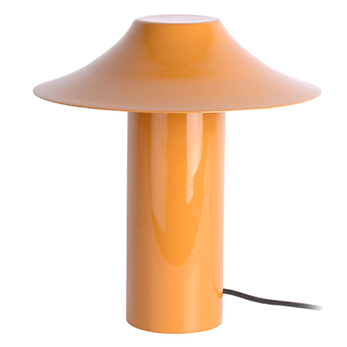 Lampe à poser en métal orange - Catania