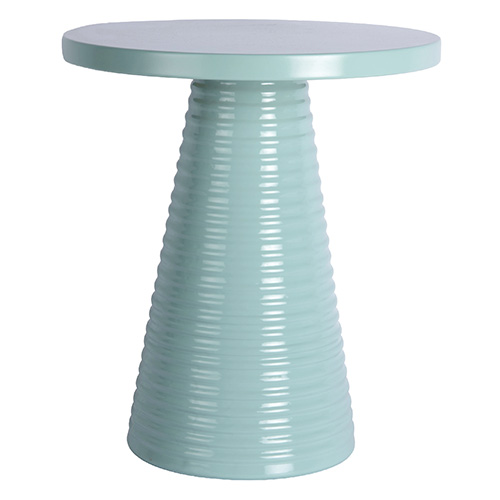 Table d'appoint en métal bleu - Catania