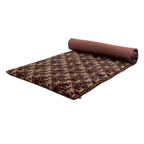 Pack intérieur & Housse d'édredon en velours imprimé ganache 85 x 200 cm - Beria