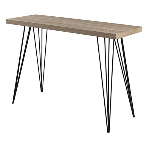 Ørjan - Console rectangulaire pieds métal scandi