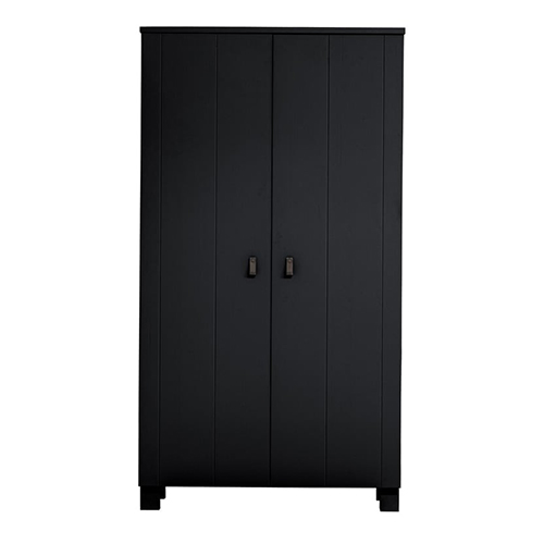 Armoire en pin noir - Collection Ties - Woood