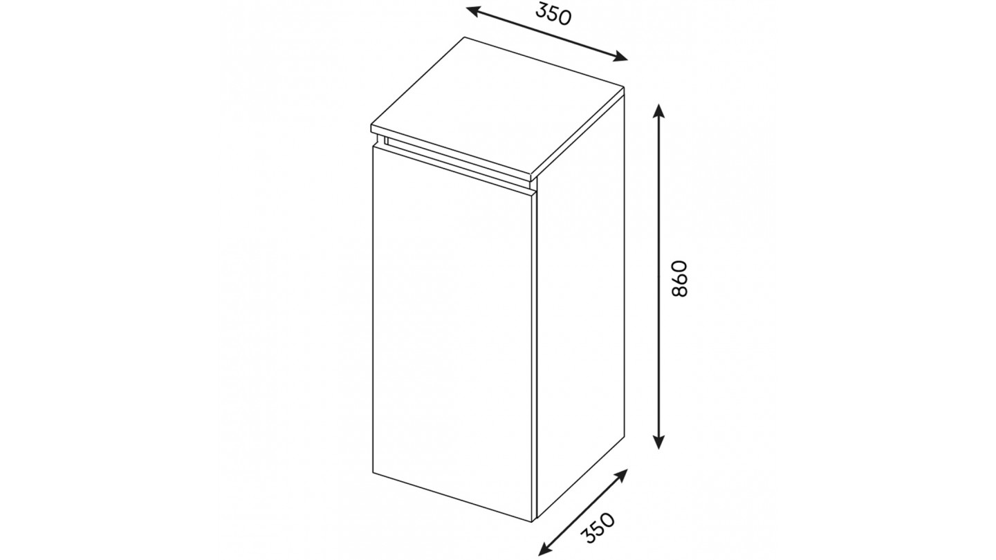 Meuble de salle de bain suspendu double vasque intégrée 120cm 2 tiroirs Chêne cannelé +miroir +colonne ouverture droite - Venice