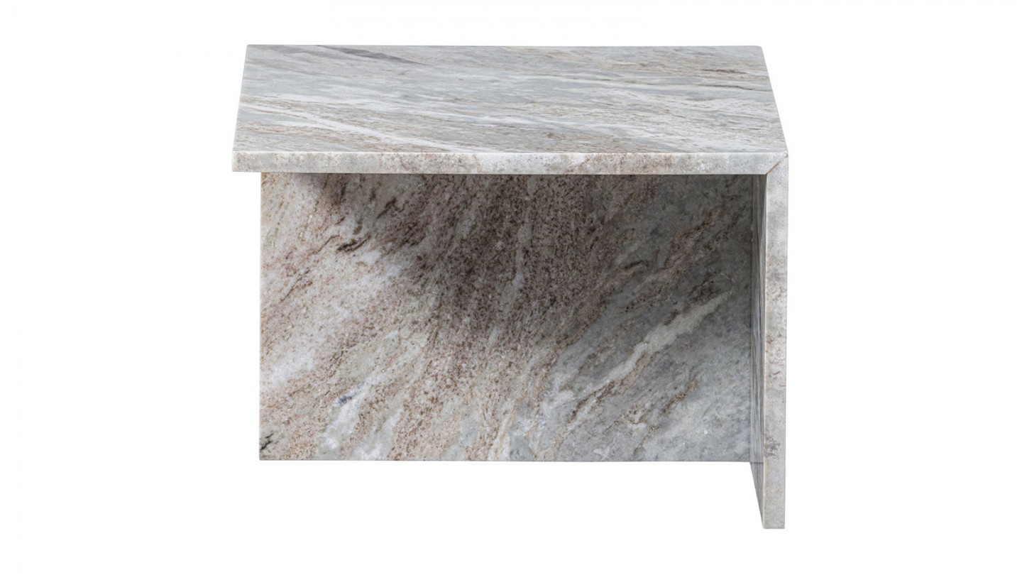 Table d'appoint en marbre naturel - Xhail