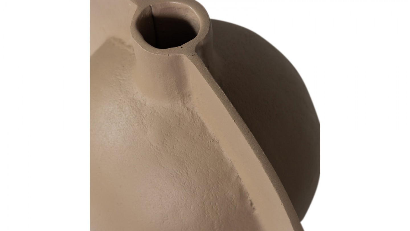 Vase décoratif rond sable - Sturdy