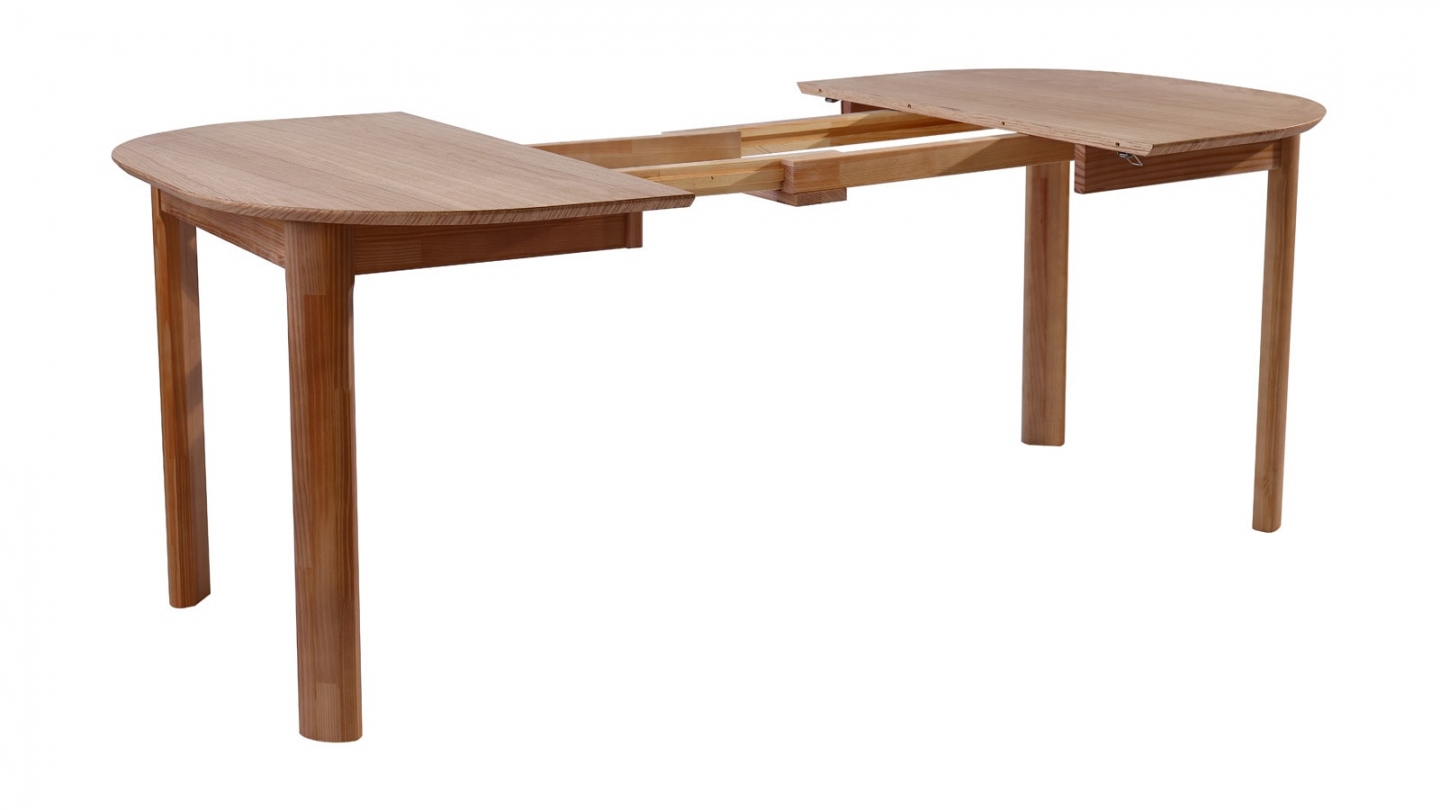 Table à manger extensible en bois 100/180 cm - Kaia