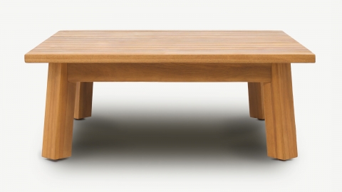 Table basse de jardin carrée en bois FSC - Palau