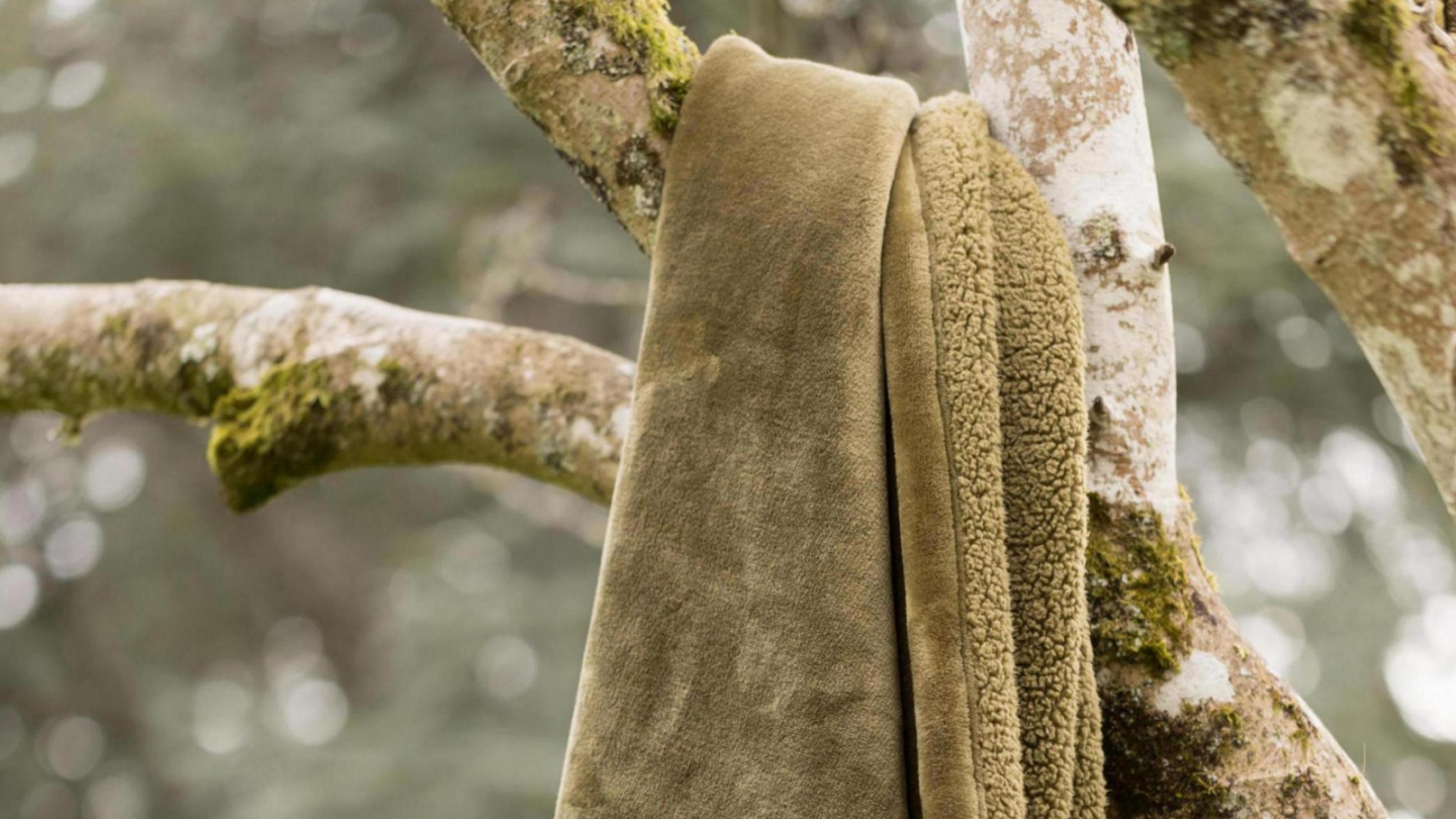 Maxi plaid doux bronze 180 x 220 cm - Michka