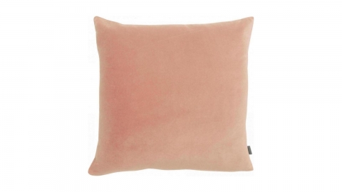 Coussin en velours rose épice 45 x 45 cm - Elise