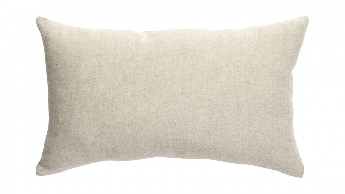 Coussin lin et coton naturel 40 x 65 cm - Zeff