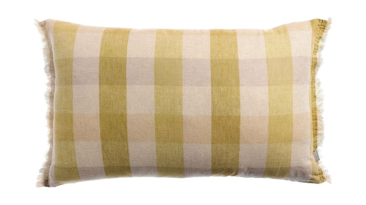 Coussin à imprimé bronze 40 x 65 cm - Kate