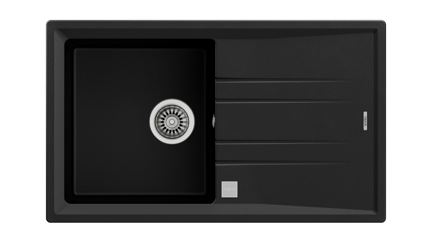 Ensemble de 8 meubles de cuisine - L. 245 cm - blanc - Luzia