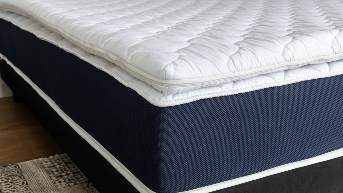 Sur matelas déhoussable mémoire de forme 180x200 Memory Plus Hbedding - Mousse haute densité