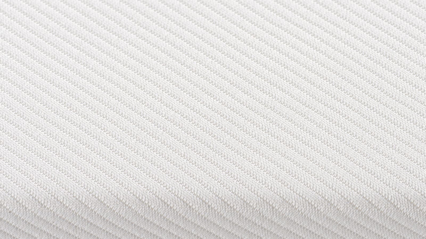 Ensemble Lit adulte 160x200cm avec tête de lit en velours côtelé beige - Milo + Matelas mémoire de forme - Dual Confort
