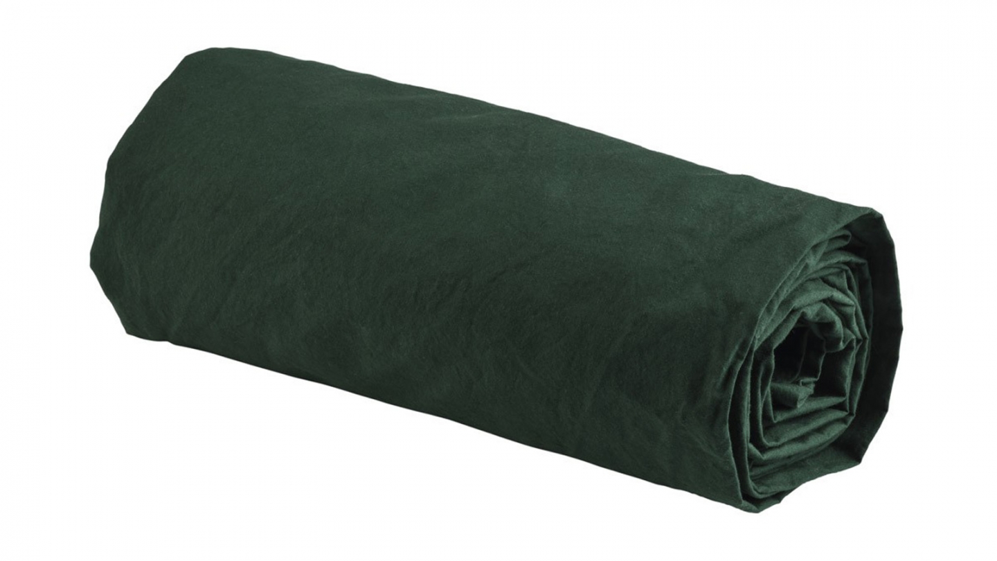 Drap housse en coton bio Vert 140 x 200 cm - Celeste