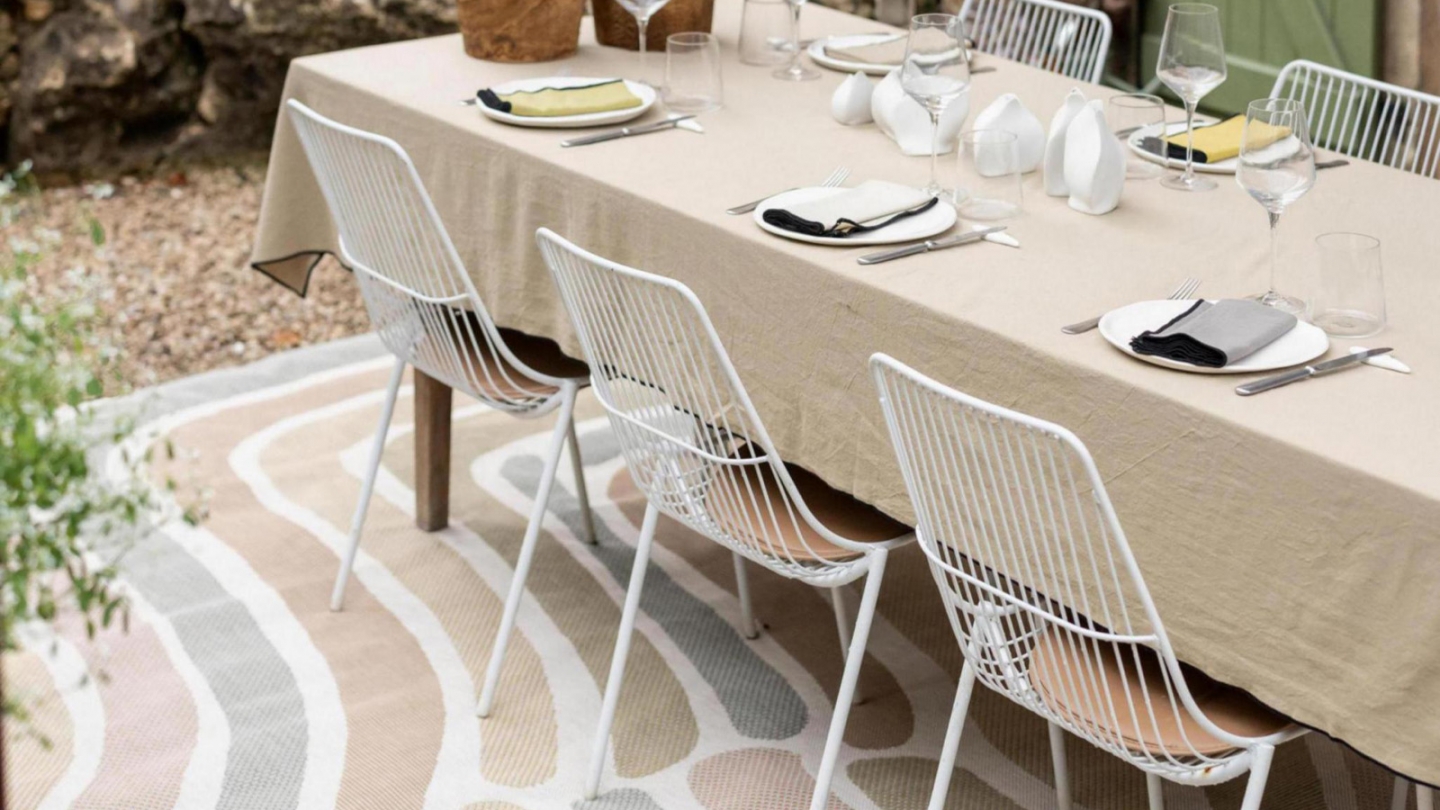 Tapis d'extérieur Multicore 280 x 280 cm - Isana
