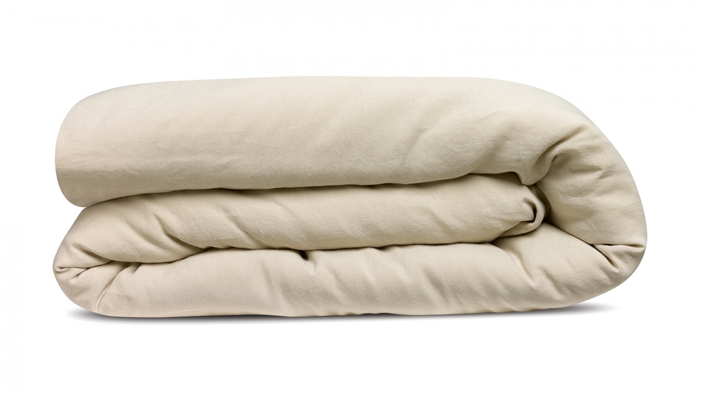 Housse de couette en chanvre ecru 240 x 220 cm - Kala