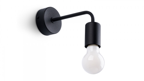 Applique en métal noir - Norah