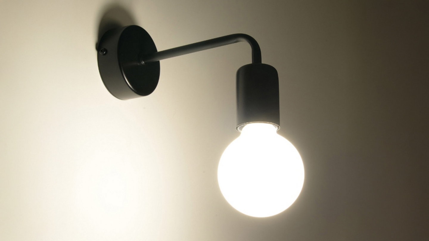 Applique en métal noir - Duomo